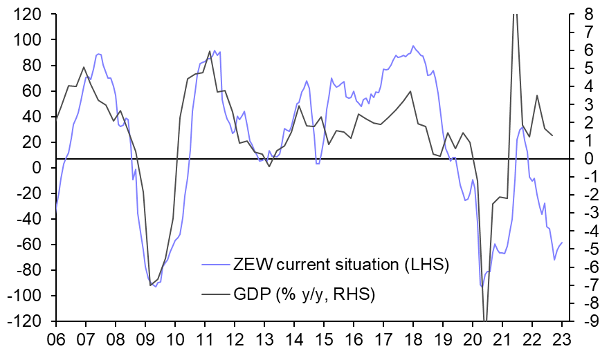 German ZEW Survey &amp; Final HICP (Jan./Dec.)
