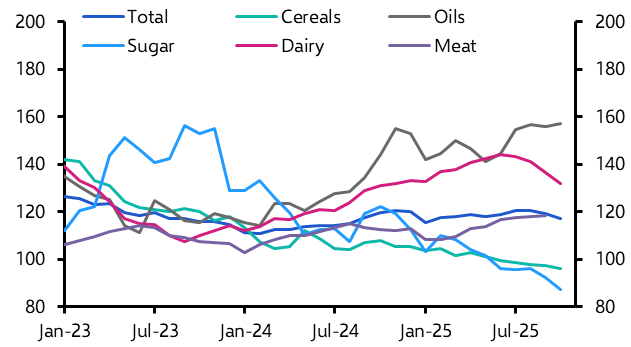 Beef and edible oils the exceptions to falling food prices
