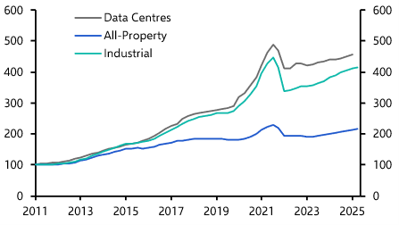 Data centres to perform well, but risks are growing
