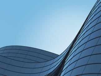 Curved Office building